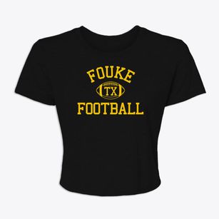 Fouke Texas Football Women's Crop Top