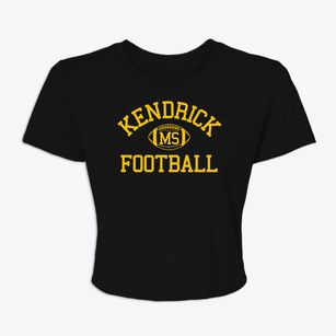 Kendrick Mississippi Football Women's Crop Top