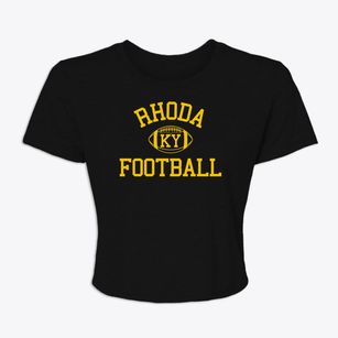 Rhoda Kentucky Football Women's Crop Top