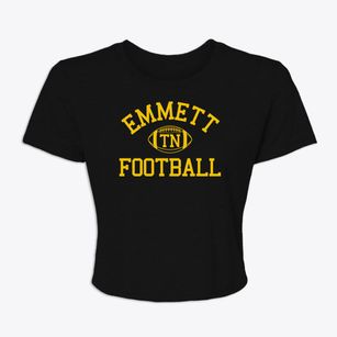 Emmett Tennessee Football Women's Crop Top