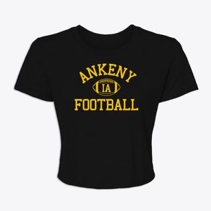 Ankeny Iowa Football Women's Crop Top