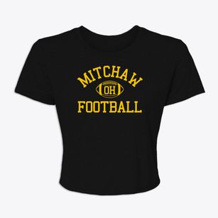 Mitchaw Ohio Football Women's Crop Top