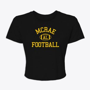 Mcrae Alabama Football Women's Crop Top