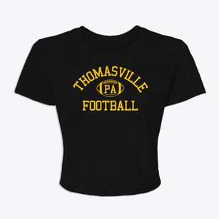 Thomasville Pennsylvania Football Women's Crop Top