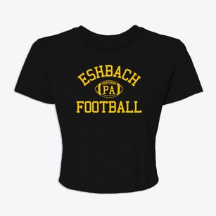 Eshbach Pennsylvania Football Women's Crop Top