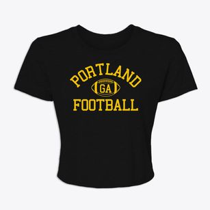 Portland Georgia Football Women's Crop Top