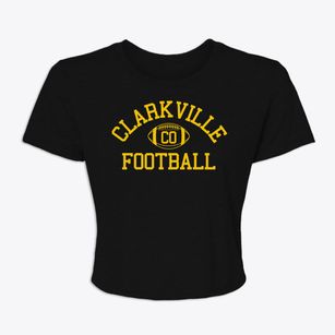 Clarkville Colorado Football Women's Crop Top