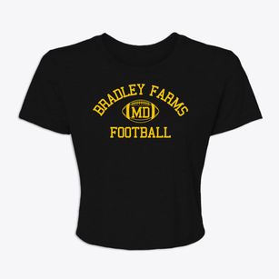 Bradley Farms Maryland Football Women's Crop Top