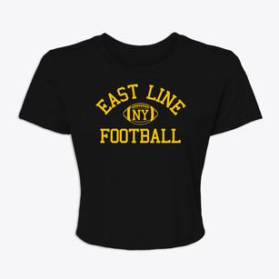 East Line New York Football Women's Crop Top