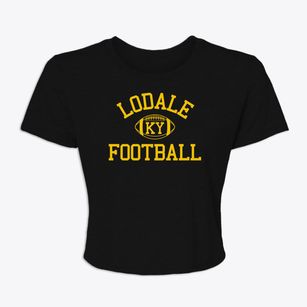 Lodale Kentucky Football Women's Crop Top