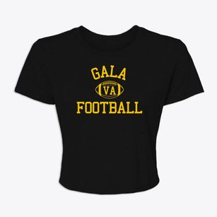 Gala Virginia Football Women's Crop Top