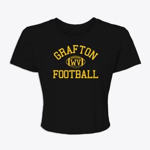 Grafton West Virginia Football Women's Crop Top