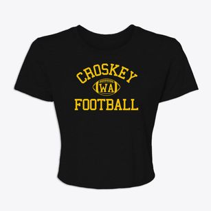 Croskey Washington Football Women's Crop Top