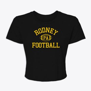Rodney Pennsylvania Football Women's Crop Top