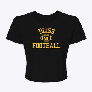 Bliss Missouri Football Women's Crop Top
