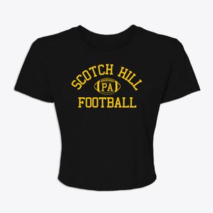 Scotch Hill Pennsylvania Football Women's Crop Top
