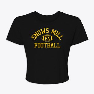 Snows Mill Pennsylvania Football Women's Crop Top