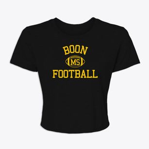 Boon Mississippi Football Women's Crop Top