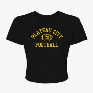 Plateau City Colorado Football Women's Crop Top