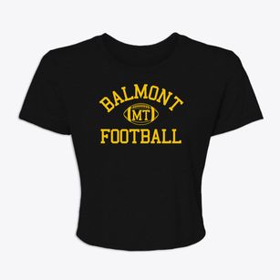 Balmont Montana Football Women's Crop Top
