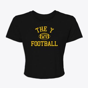 The Y West Virginia Football Women's Crop Top