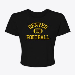 Denver Idaho Football Women's Crop Top