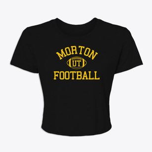 Morton Utah Football Women's Crop Top