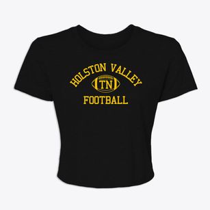 Holston Valley Tennessee Football Women's Crop Top