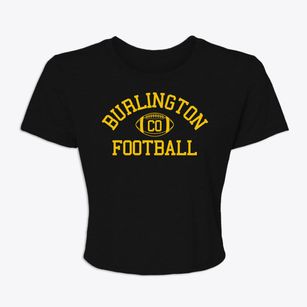 Burlington Colorado Football Women's Crop Top