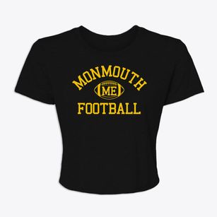 Monmouth Maine Football Women's Crop Top