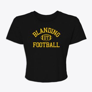 Blanding Utah Football Women's Crop Top