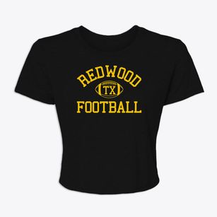 Redwood Texas Football Women's Crop Top
