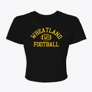 Wheatland Wisconsin Football Women's Crop Top