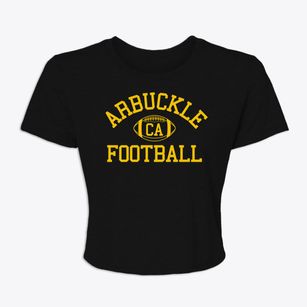 Arbuckle California Football Women's Crop Top