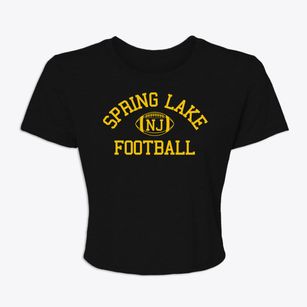 Spring Lake New Jersey Football Women's Crop Top