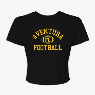 Aventura Florida Football Women's Crop Top