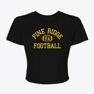 Pine Ridge Pennsylvania Football Women's Crop Top