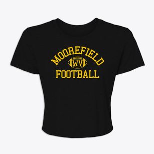 Moorefield West Virginia Football Women's Crop Top