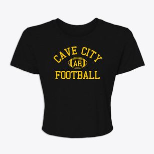 Cave City Arkansas Football Women's Crop Top