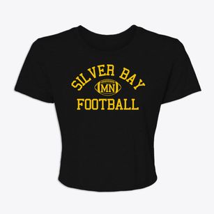 Silver Bay Minnesota Football Women's Crop Top