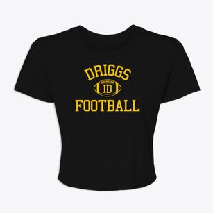 Driggs Idaho Football Women's Crop Top