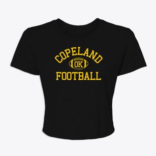 Copeland Oklahoma Football Women's Crop Top