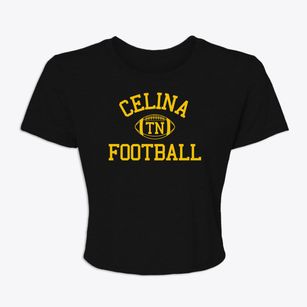 Celina Tennessee Football Women's Crop Top