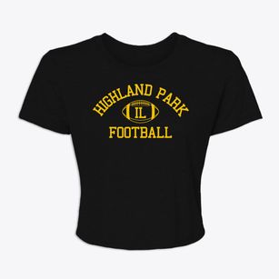Highland Park Illinois Football Women's Crop Top