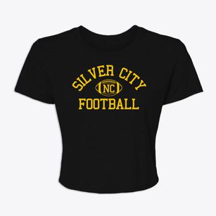 Silver City North Carolina Football Women's Crop Top