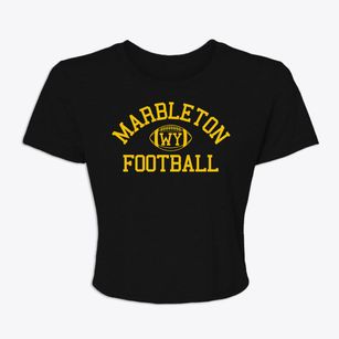 Marbleton Wyoming Football Women's Crop Top