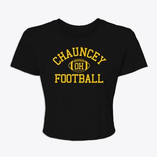 Chauncey Ohio Football Women's Crop Top