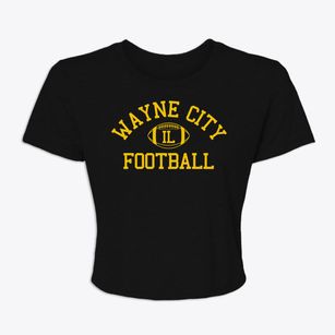 Wayne City Illinois Football Women's Crop Top