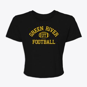 Green River Utah Football Women's Crop Top