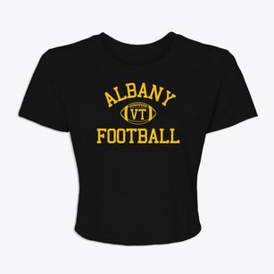 Albany Vermont Football Women's Crop Top